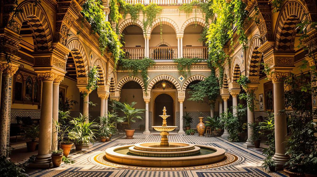 historic andalusian mansion complex