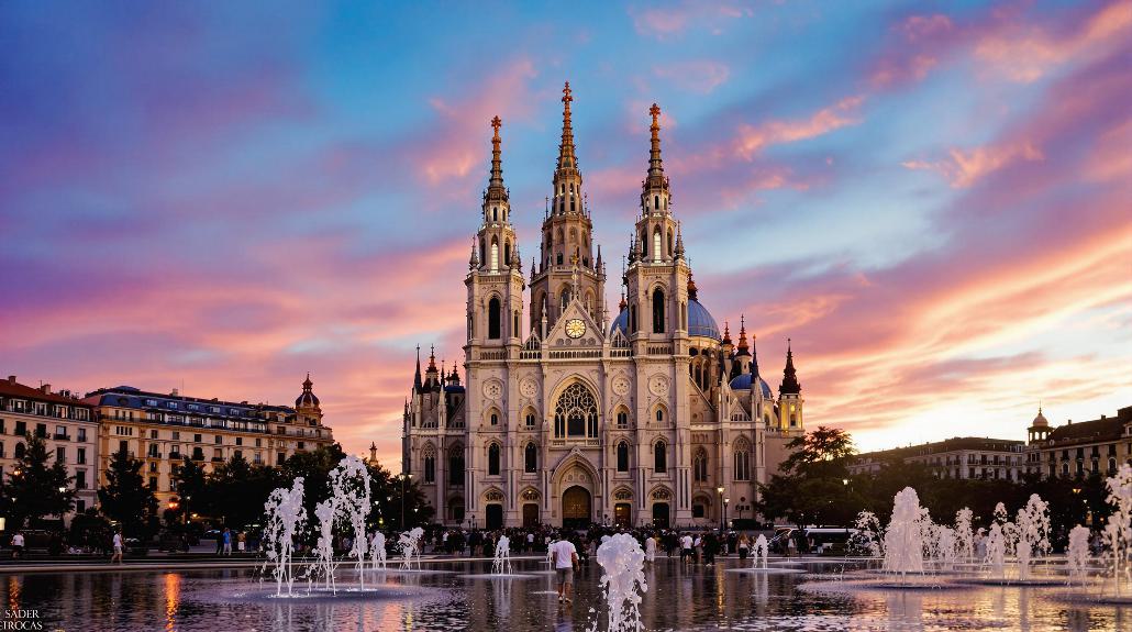 pillar square in spain